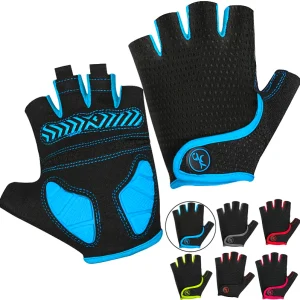Gants de Fitness et de Sport  Demi-Doigts MOREOK- Performance, Style et Confort.