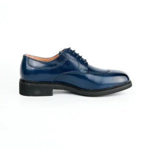 Chaussures Homme Richelieu en Cuir, Couleur Bleu / C2001-84 / BEL CHOU'S