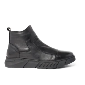 Chaussures Homme Bottines en Cuir, Couleur Noir / M116-51 / BEL CHOU'S