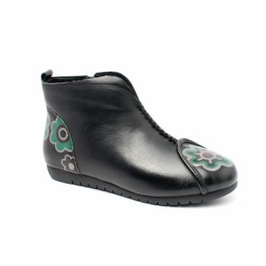 Chaussures Femme Bottines en Cuir, Couleur Noir / N115-51 / BEL CHOU'S