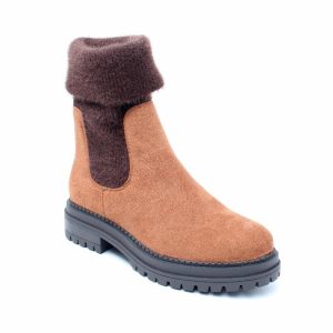 Chaussures Femme Bottines, Couleur Marron / J115-62 / MINIA