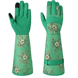 Gants de Jardinage Longs pour Femme – Élégance, Confort et Protection