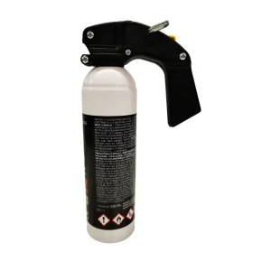 Aérosol de défense CBM gaz lacrymogène CS + Poignée Standard 500 ml