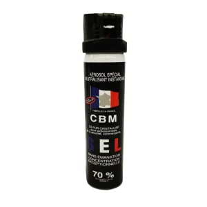 Aérosol de défense CBM gel lacrymogène CS + Capot Clapet 75 ml