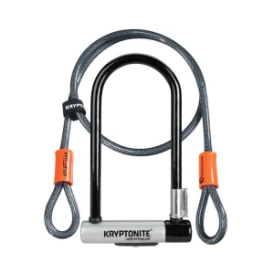 Antivol vélo câble et U Kryptolok STD et Flex Kryptonite