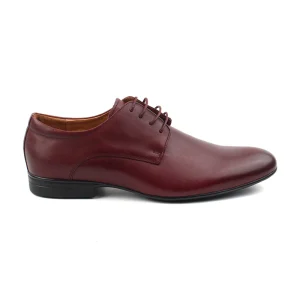 Chaussures Homme Richelieu en Cuir, Couleur Bordeaux / C11001-67 / BEL CHOU'S