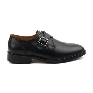 Chaussures Homme Monks / Boucles en Cuir, Couleur Noir / C2401-51 / BEL CHOU'S