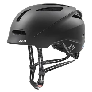 Casque vélo ville noir unisexe UVEX Urban planet Led