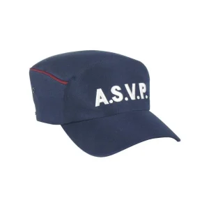 Casquette ASVP Soutache Bordeaux