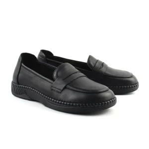 Chaussures Femme Mocassins & Drivers en Cuir, Couleur Noir/ EX053-51 / Bel Chou's