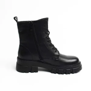 Chaussures Femme Bottines en Cuir, Couleur Noir / EX112-51 / BEL CHOU'S