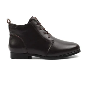 Chaussures Femme Bottines en Cuir, Couleur Marron / EX118-63 / BEL CHOU'S