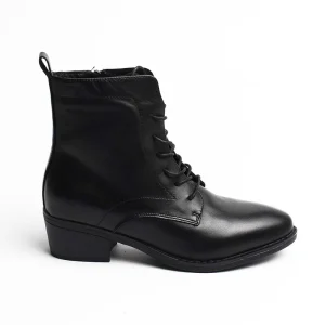 Chaussures Femme Bottines en Cuir, Couleur Noir / EX120-51 / BEL CHOU'S