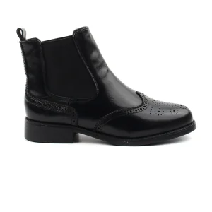 Chaussures Femme Bottines en Cuir, Couleur Noir / EX122-51 / BEL CHOU'S