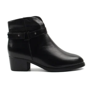 Chaussures Femme Bottines en Cuir, Couleur Noir / EX126-51 / BEL CHOU'S