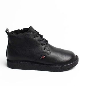 Chaussures Femme Bottines en Cuir, Couleur Noir / EX153-51 / BEL CHOU'S