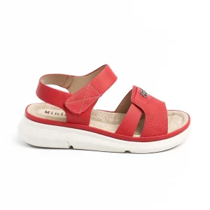 Chaussures Femme Sandales, Couleur Rouge / F019-73 / MINIA