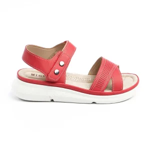 Chaussures Femme Sandales, Couleur Rouge / F027-73 / MINIA