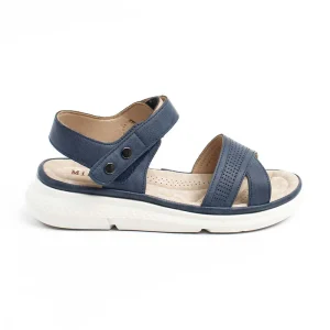Chaussures Femme Sandales, Couleur Bleu Marine / F027-84 / MINIA