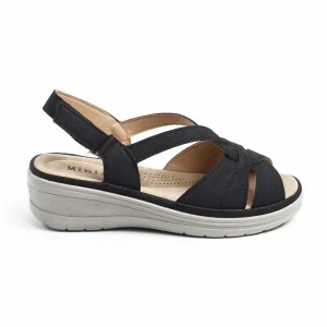 Chaussures Femme Sandales, Couleur Noir / F029-51 / MINIA