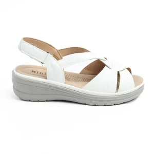 Chaussures Femme Sandales, Couleur Blanc / F029-65 / MINIA