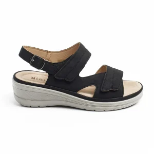 Chaussures Femme Sandales, Couleur Noir / F030-51 / MINIA