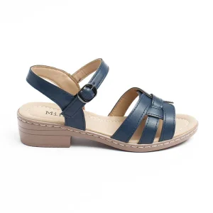 Chaussures Femme Sandales, Couleur Bleu Marine / F031-84 / MINIA