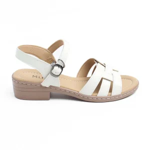 Chaussures Femme Sandales, Couleur Blanc / F031-99 / MINIA