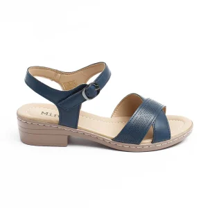 Chaussures Femme Sandales, Couleur Bleu Marine / F032-84 / MINIA
