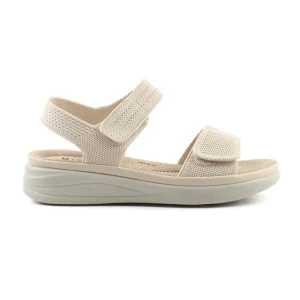 Chaussures Femme Sandales, Couleur Beige / F033-65 / MINIA