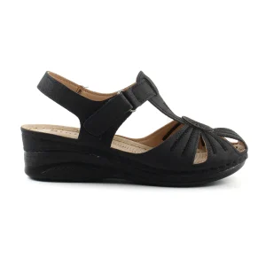 Chaussures Femme Sandales, Couleur Noir / F034-51 / MINIA