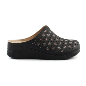 Chaussures Femme Sandales, Couleur Noir / F035-51 / MINIA