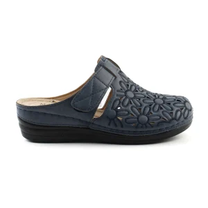 Chaussures Femme Sandales, Couleur Bleu Marine / F036-84 / MINIA