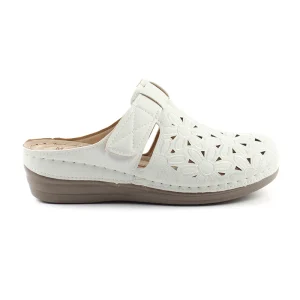 Chaussures Femme Sandales, Couleur Blanc / F036-99 / MINIA