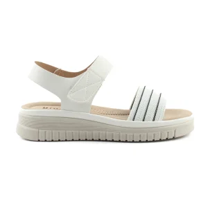 Chaussures Femme Sandales, Couleur Blanc / F037-99 / MINIA