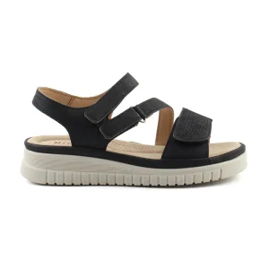 Chaussures Femme Sandales, Couleur Noir / F039-51 / MINIA