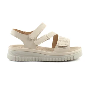 Chaussures Femme Sandales, Couleur Beige / F039-65 / MINIA