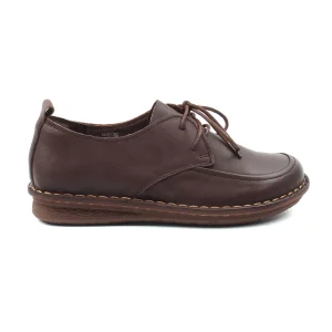 Chaussures Femme Derbies en Cuir, Couleur Brun / G0018-62 / BEL CHOU'S