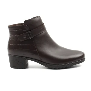 Chaussures Femme Bottines en Cuir, Couleur Brun / H122-62 / BEL CHOU'S