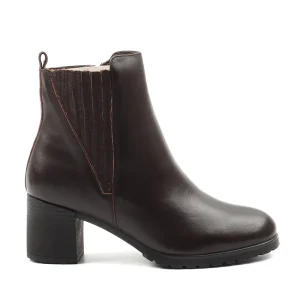 Chaussures Femme Bottines en Cuir, Couleur Brun / H126-62 / BEL CHOU'S