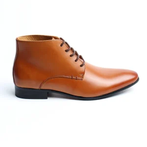 Chaussures Homme Bottines en Cuir, Couleur Marron / D2006-65 / BEL CHOU'S