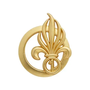 Insigne de béret Or LÉGION 1ER REI