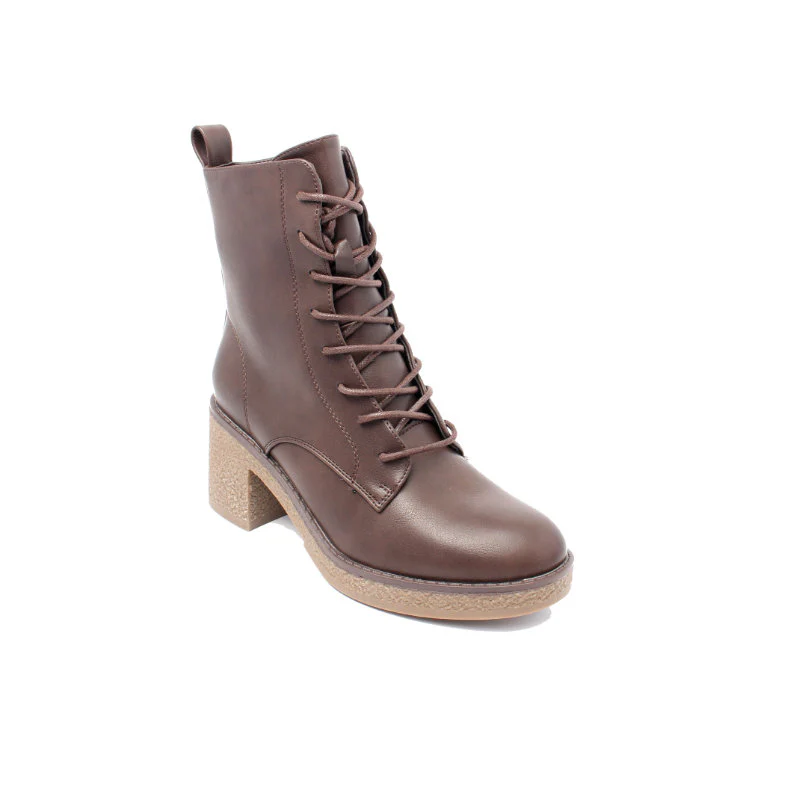 Chaussures Femme Bottines, Couleur Marron / J116-62 / MINIA