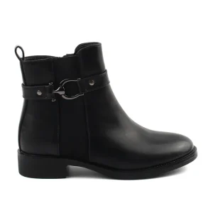 Chaussures Femme Bottines, Couleur Noir / J130-51 / Minia