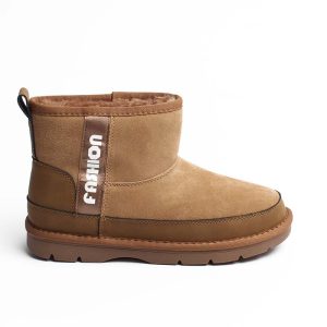 Chaussures Homme Bottines en Cuir, Couleur Camel / K050-66 / BEL CHOU'S