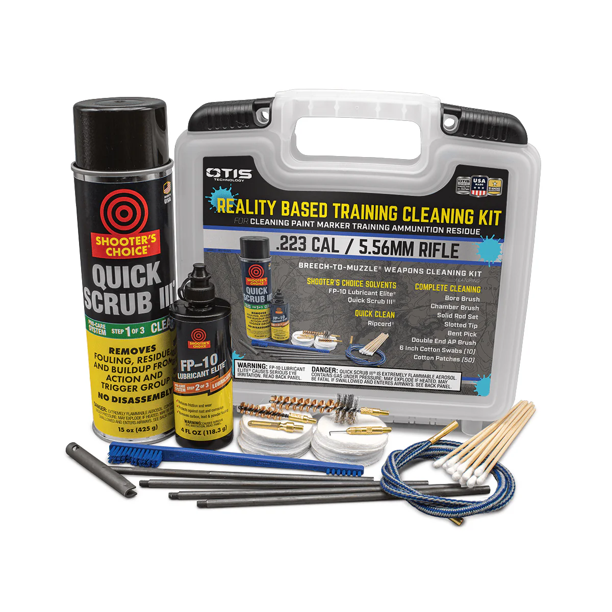 Kit de nettoyage Otis Reality Based Training [cal .223 / 5.56 mm]