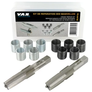 Kit de réparation filetage manivelle de pédale 5/8"x24 tpi PE-04700 VAR