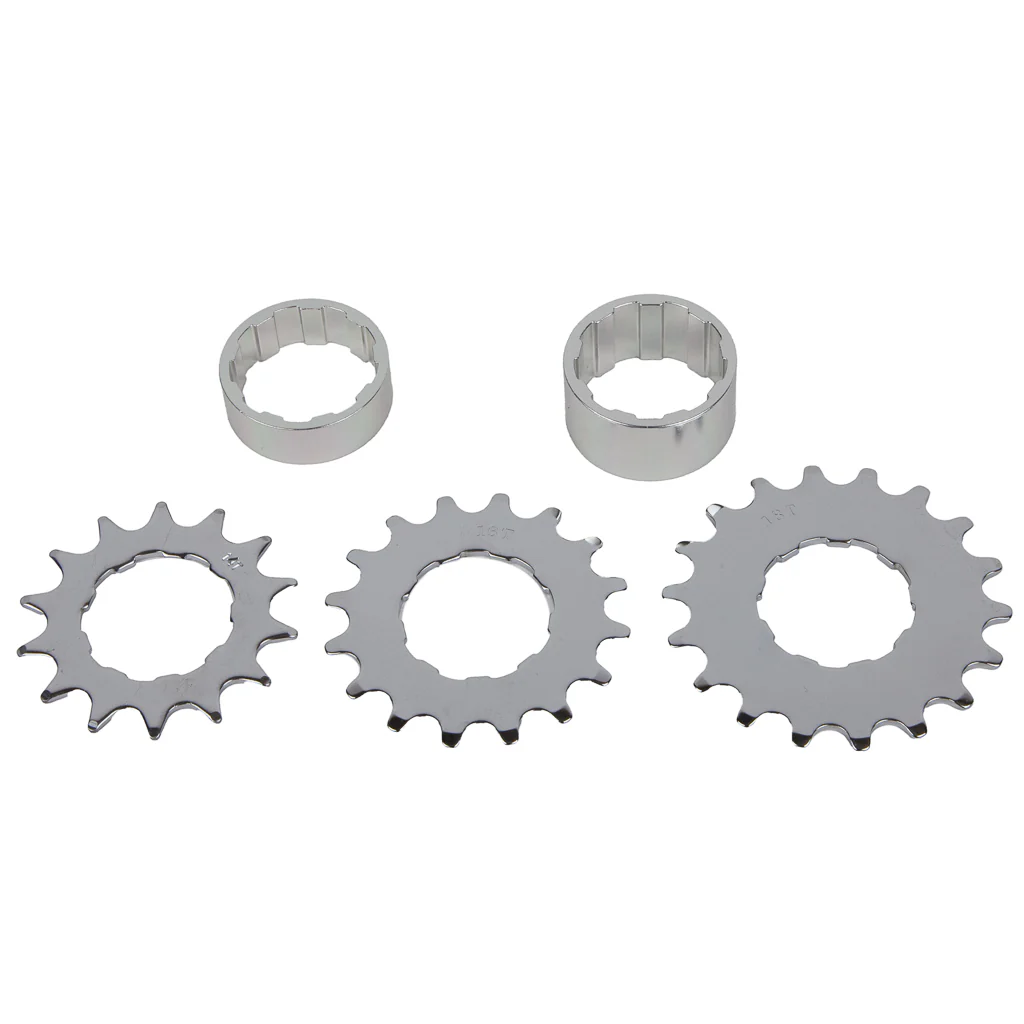 Kit single speed avec pignons 14, 16 et 18 dents