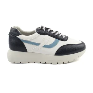 Chaussures Femme Sneakers, Couleur Bleu / L064-84 / MINIA