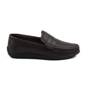 Chaussures Homme Mocassins & Drivers en Cuir, Couleur Marron / M011-63 / BEL CHOU'S